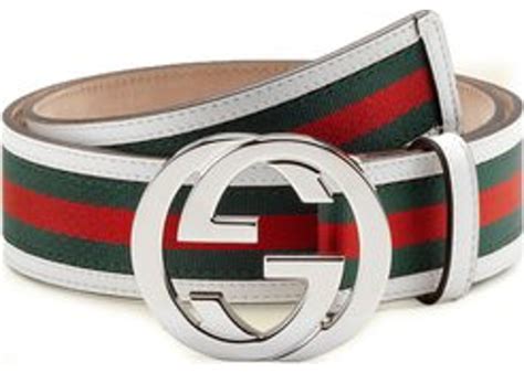 gucci belt fwhite red green bootleg|gucci straps green and red.